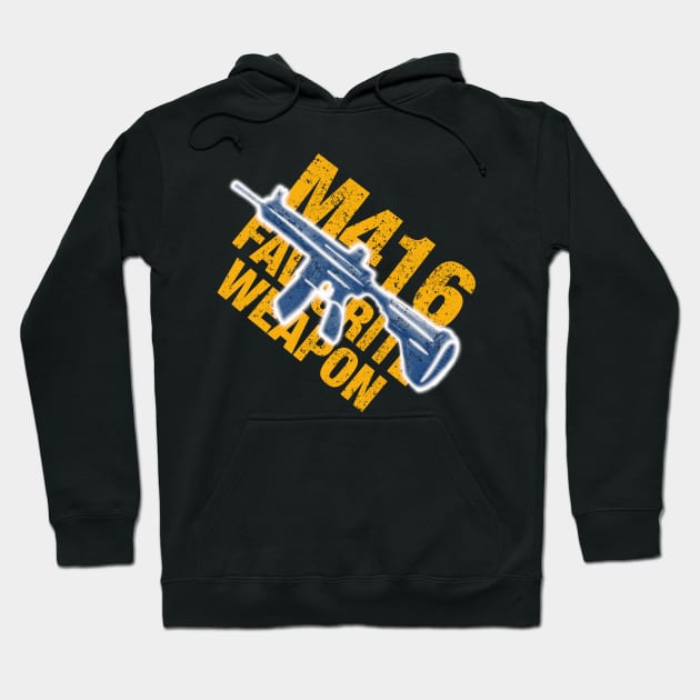 M416 Favorite weapon Hoodie by happymonday